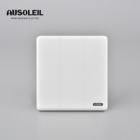 A20005/A20006 3 Gang 1 Way or 2 Way Switch