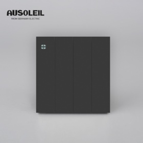 A92007/A92008 4 Gang 1 Way or 2 Way Switch